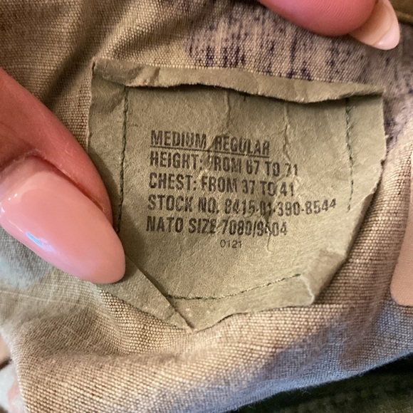 Authentic US Military Jacket, Camouflage Army Jacket - Picture 16 of 16